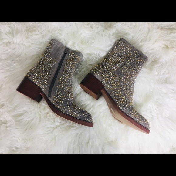 Free People Shoes - Jeffrey Campbell x free people 6.5 rhinestone boot